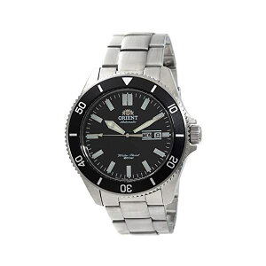 IGg rv _CrO X|[c I[g}`bN  Y jp ORIENT RA-AA0008B v EHb` ORIENT Mens Diving Sports Automatic 200m Watch with Black Dial Steel Bracelet RA-AA0008B
