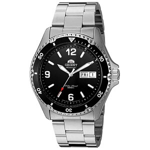 �I���G���g �������� �芪�����[�u�����g �P�[�X�a 41.5 mm 200m�h�� �_�C�o�[�X�^�C�� �j���Ɠ��t Orient Mako II Automatic Hand-Winding Movement 41.5 mm Case Diameter 200 m Water Resistance Diver Style Day & Date