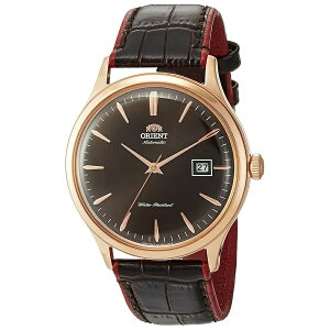 �I���G���g�uAC08 V4�v���{���������� �芪���X�e�����X�X�`�[���ƃ��U�[�̃h���X�E�H�b�` Orient 'AC08 V4' Japanese Automatic Hand Winding Stainless Steel and Leather Dress Watch
