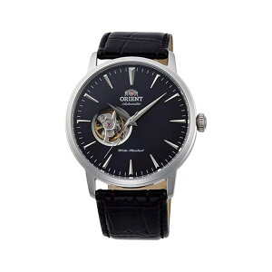 �I���G���g �I�[�v�� �n�[�g �������� �u���b�N �_�C���� �����Y�r���v FAG02004B0 Orient Open Heart Automatic Black Dial Men's Watch FAG02004B0