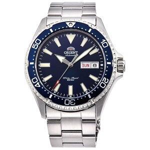 �I���G���g �J�}�X �}�R III �����Y�����芪���X�|�[�c�X�`�[���܂��̓V���R���_�C�o�[�Y�E�H�b�` �X�N�����[�����[�Y�ƃT�t�@�C�A�N���X�^���t�� �u���[ 40mm �u���X���b�g Orient Kamasu Mako II