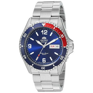 �I���G���g �������� �芪�����[�u�����g �~�l�����N���X�^�� �P�[�X�a 41.5 mm 200m�h�� �_�C�o�[�X�^�C���E�H�b�` Orient Mako II Automatic Hand-Winding Movement Mineral Crystal 41.5 mm Case Diameter 200 m Water Resis