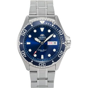�I���G���g AA02 �_�C�o�[ �������� �芪�����[�u�����g 41.5mm �X�e�����X�X�`�[���P�[�X �X�|�[�c�E�H�b�` Orient AA02 Diver Automatic Hand-Winding Movement 41.5mm Stainless Steel Case Sports Watch