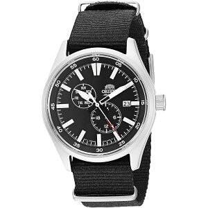 �I���G���g �����Y �X�e�����X ���{�� �������� �芪�� �t�B�[���h�E�H�b�` Orient Men's Stainless Japanese Automatic Hand Winding Field Watch