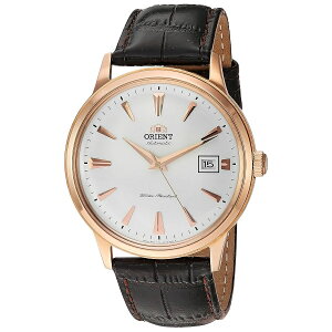 �I���G���g �o���r�[�m �o�[�W���� 1 �������� �芪�����[�u�����g 40.5mm �h���X�E�H�b�` �h�[���^�~�l�����N���X�^�� Orient Bambino Version 1 Automatic Hand-Winding Movement 40.5mm Dress Watch Domed Mineral Crysta