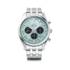 �I���G���g �R���e���|�����[ �N���m�O���t �����Y �r���v RATX0304L10B Orient Contemporary Chronograph Men's Watch RATX0304L10B