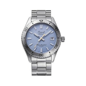 �I���G���g �X�|�[�c���������X�J�C�u���[�_�C���������Y�r���v RA-AC0Q12L30B Orient Sports Automatic Sky Blue Dial Men's Watch RA-AC0Q12L30B