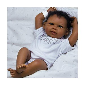 p_CXM[Y xr[h[ Ԃ l` ւ A { ܂܂  Paradise Galleries Reborn African American Black Newborn Doll in Silicone Like Vinyl Baby Bundles: Reaching for 