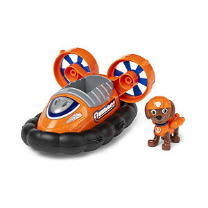 �p�E�p�g���[�� ���̃��X�L���[�� �Y�[�} �z�o�[�N���t�g �������� �m��ߋ� �x�[�V�b�N�r�[�N�� �t�B�M���A�t�� Paw Patrol, Zuma�fs Hovercraft Vehicle with Collectible Figure, for Kids Aged 3 and Up