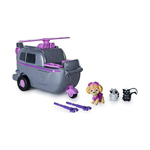 pEpg[  ObY XL[ mߋ f XJC wRv^[ tCOw s@ vCZbg PAW Patrol, Skyefs Ride N Rescue, 2-in-1 Transforming Playset and Helicopter