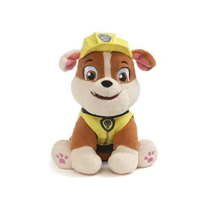 �p�E�p�g���[�� �ʂ������ ���u�� �������� �O�b�Y ���X�L���[ �m��ߋ� �f�� GUND Paw Patrol Rubble in Uniform Plush Stuffed Animal Dog, Yellow, 9