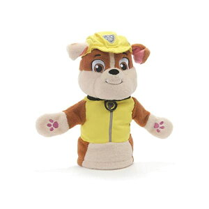pEpg[ ʂ u pybg  ObY XL[ mߋ f GUND Paw Patrol Rubble Hand Puppet Plush Stuffed Animal Dog, Yellow, 11"