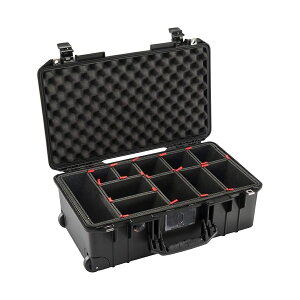 �y���J�� �G�A 1535 �P�[�X TrekPak �f�B�o�C�_�[�t�� (�u���b�N) Pelican Air 1535 Case With TrekPak Dividers (Black)