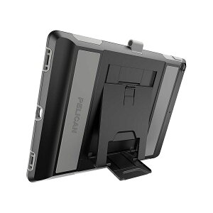 �y���J�� Voyager �y���J�� iPad Pro 12.9�C���` �P�[�X ��1/��2���� (�u���b�N/�O���[) Pelican Voyager iPad Pro 12.9 Case 1st/2nd Generation (Black/Gray)