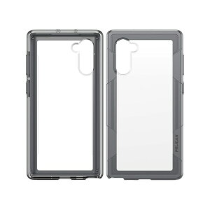 �y���J�� Voyager �X�}�z�P�[�X Samsung Galaxy Note10 �P�[�X�p (�N���A/�O���[) Pelican Voyager Phone Case for Samsung Galaxy Note10 Case (Clear/Gray)