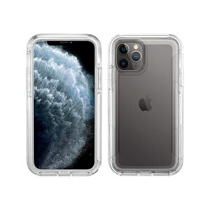 Apple iPhone 11 Pro �p Pelican Voyager �y���J�� �X�}�z�P�[�X (�N���A) Pelican Voyager Phone Case for Apple iPhone 11 Pro (Clear)