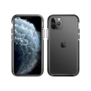 Apple iPhone 11 Pro�p �y���J�� �A���o�T�_�[�X�}�z�P�[�X (�N���A/�u���b�N) Pelican Ambassador Phone Case for Apple iPhone 11 Pro (Clear/Black)