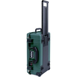 �y���J�� �J���[�P�[�X �g���b�L���O �O���[��&�u���b�N Pelican 1535 Air�P�[�X �z�C�[���t���̋�̏�Ԃł��͂����܂� Pelican Color Case Trekking Green & Black Pelican 1535 Air case. Comes Empty with Wheels.