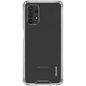�y���J�� �A�h�x���`���[ �V���[�Y �T���X�� �M�����N�V�[ A32 (5G) �p�P�[�X 10 �t�B�[�g�����ی� �N���A Pelican Adventurer Series Case for Samsung Galaxy A32 (5G) 10 ft Drop Protection Clear