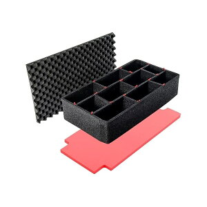 �y���J�� 1535 �P�[�X�p Pelican TrekPak �f�B�o�C�_�[ ���b�h�̃A�b�v�O���[�h���ꂽ�{�g���p�b�h�t�� Pelican TrekPak Dividers for the Pelican 1535 case. Comes with Red upgraded bottom pad.