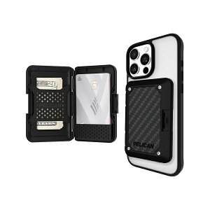 �y���J�� iPhone MagSafe �E�H���b�g RFID �u���b�N�t�� �R�p STD �X�i�b�v�I�����C�d�b���z �����Ɠd�b�J�[�h�z���_�[�p ���O���\�ȃJ�[�h�z���_�[ iPhone Pro Max 17/16/15/14/13/Pixel 10�p �u���b�N Pe