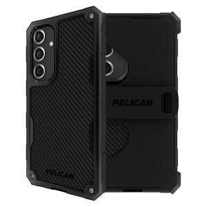 Pelican Shield �T���X�� �M�����N�V�[ S24 Plus �P�[�X [6.7 �C���`] [���C�����X�[�d] [21 �t�B�[�g MIL �����ی�] Samsung Galaxy S24 Plus �p�X�}�z�P�[�X �x���g�N���b�v�z���X�^�[�L�b�N�X�^���h�t������