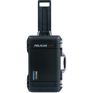 �y���J�� �G�A 1535 �u���b�N �@���������݃P�[�X �V���o�[�̃n���h���ƃ��b�` Black Pelican Air 1535 Carry-on Case Comes empty Silver Handles & Latches.