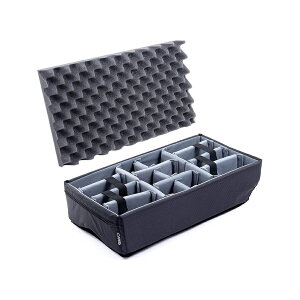 �y���J�� �J���[ �P�[�X �O���[�̃p�b�h����f�B�o�C�_�[�Z�b�g Pelican 1535 Air �P�[�X�p ColorCase Gray Padded Divider Set for the Pelican 1535 Air case.