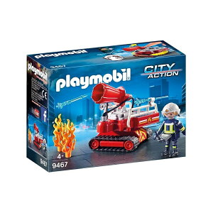 �v���C���[�r�� �t�@�C���[�E�H�[�^�[�L���m�� �}���` Playmobil Fire Water Canon, Multi