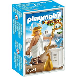 �v���C���[�r�� 9524 ���j�M���V���̐_�X �w�����X��������t�B�M���A PLAYMOBIL 9524 History Greek Gods Hermes Toy Figure