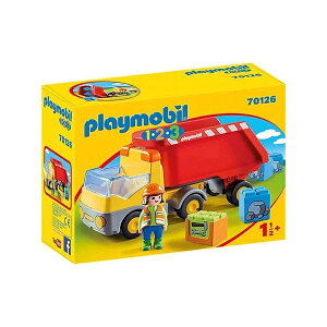 �v���C���[�r�� 1.2.3 �_���v �g���b�N Playmobil 1.2.3 Dump Truck