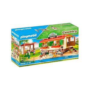 �v���C���[�r�� �|�j�[ �V�F���^�[ ���o�C�� �z�[���t�� Playmobil Pony Shelter with Mobile Home