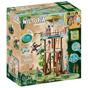 �v���C���[�r�� �E�B���g�s�A ���T�[�` �^���[ �R���p�X�t�� Playmobil Wiltopia Research Tower with Compass