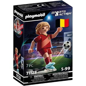 �v���C���[�r�� �x���M�[ �t�b�g�{�[���I�� (71128) Playmobil Belgian Football Player (71128)