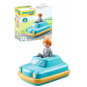 �v���C���[�r�� 1.2.3: �v�b�V�� �A���h �S�[ �J�[ Playmobil 1.2.3: Push & Go Car