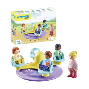 �v���C���[�r�� 1.2.3: �i���o�[�����[�S�[�����h Playmobil 1.2.3: Number-Merry-Go-Round