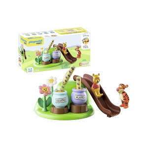 �v���C���[�r�� 1.2.3 & �f�B�Y�j�[: �E�B�j�[�Y & �e�B�K�[�̃~�c�o�`�� Playmobil 1.2.3 & Disney: Winnie's & Tigger's Bee Garden
