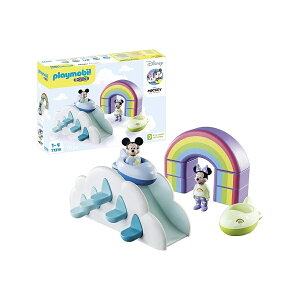 �v���C���[�r�� 1.2.3 & �f�B�Y�j�[: �~�b�L�[�ƃ~�j�[�̃N���E�h �z�[�� Playmobil 1.2.3 & Disney: Mickey's & Minnie's Cloud Home