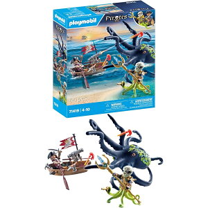 �v���C���[�r�� �p�C���[�c: ����^�R�Ƃ̐킢 Playmobil Pirates: Battle with The Giant Octopus