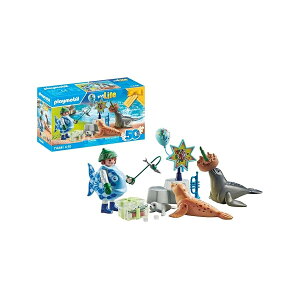�v���C���[�r�� �}�C ���C�t: �����̎���� Playmobil My Life: Keeper with Animals