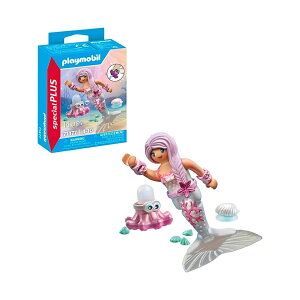 �v���C���[�r�� �X�y�V���� �v���X 71477 �}�[���C�h �X�v���[�^�R�t�� 4�΂��� PLAYMOBIL Special Plus 71477 Mermaid with Spray Octopus from 4 Years