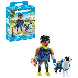 �v���C���[�r�� �X�|�[�e�B�}��+�{�[�_�[�R���[ PLL71740 PLAYMOBIL Homme Sportif + Border Collie PLL71740