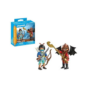 �v���C���[�r�� �m�x�����A vs. �o�[�i�� �f���G�� Playmobil novelmore vs. burnham duel