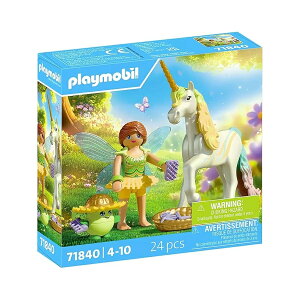 �v���C���[�r�� �R���N�e�B�u�� ���j�R�[��: ���̉ԂƗd�� Playmobil Collectible Unicorn: Rainbow Flower with Fairy