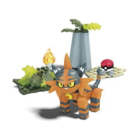 ポケモン ブロック おもちゃ メガブロック ニャヒート メガコンストラックス Mega Construx Pokemon Torracat Building Set