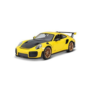 |VF 911 GT2 }CXg fJ[ _CLXg ͌^ ~jJ[ ObY [ԏj v[g CeA X[p[J[ Maisto 1:24 SE 2018 Porsche 911 GT2 RS - Yellow/Black