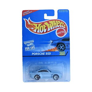 |VF 959 zbgEB[ fJ[ _CLXg ͌^ ~jJ[ ObY [ԏj v[g CeA X[p[J[ Hot Wheels Porsche 959 #591 5 Spoke Wheels, Blue [Coolest to Collect car]