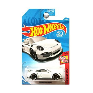 |VF 911 GT3 zbgEB[ fJ[ _CLXg ͌^ ~jJ[ ObY [ԏj v[g CeA X[p[J[ Hot Wheels 2018 50th Anniversary Then And Now Porsche 911 GT3 RS 47/365, White