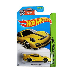 |VF 911 GT3 zbgEB[ fJ[ _CLXg ͌^ ~jJ[ ObY [ԏj v[g CeA X[p[J[ Hot Wheels 2015 HW Workshop Porsche 911 GT3 RS 196/250, Yellow