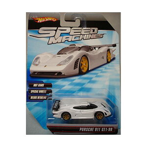 �|���V�F 911 GT1 �z�b�g�E�B�[�� ���f���J�[ �_�C�L���X�g �͌^ �~�j�J�[ �O�b�Y �[�ԏj�� �v���[���g �C���e���A �X�[�p�[�J�[ Hot Wheels Speed Machines Porsche 911 GT1-98